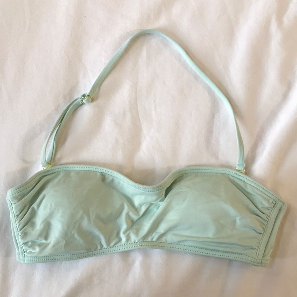 Roxy Mint Green Bikini Top with Removable Strap